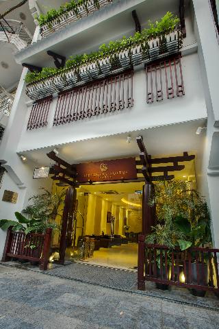 Oriental Suites Hotel Hanoi Ceramic Mosaic Mural Vietnam thumbnail