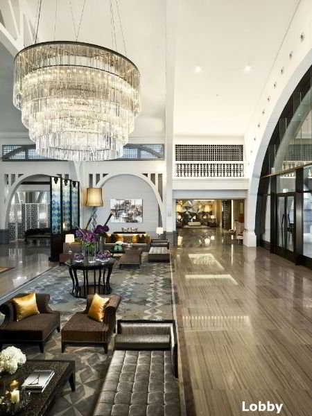 Lobby
 di The Fullerton Bay Hotel Singapore