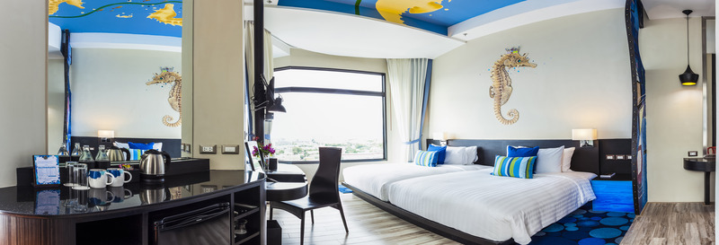 【 ホテル】サイアム アット サイアム デザイン ホテル パタヤ(Siam @ Siam Design Hotel Pattaya)