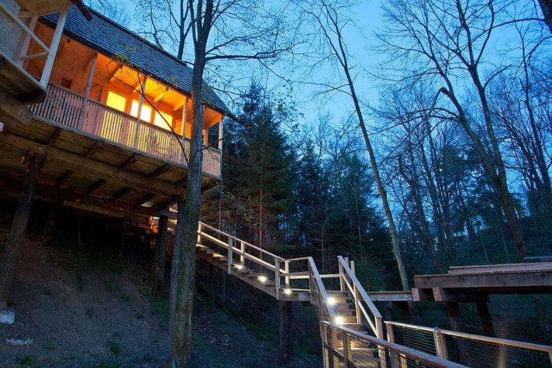 This photo about Tourist Green Resort Garden Village Bled shared on HyHotel.com