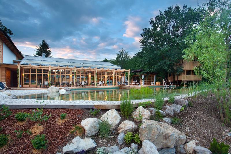 This photo about Tourist Green Resort Garden Village Bled shared on HyHotel.com