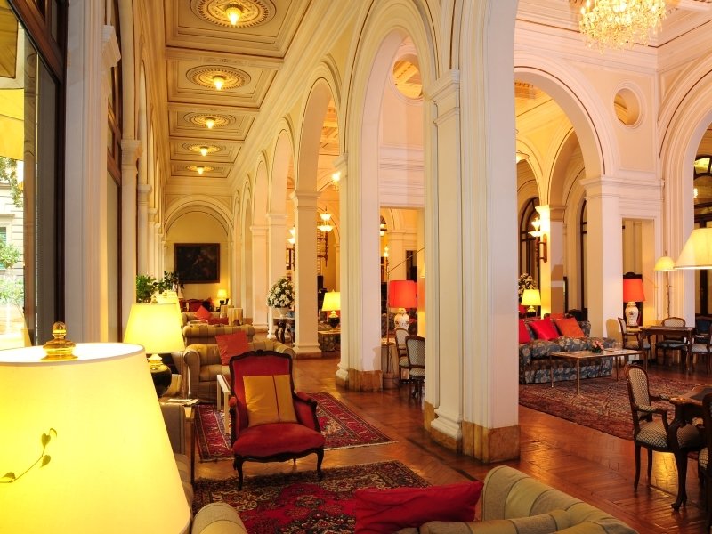 Lobby
 di Grand Hotel e la Pace