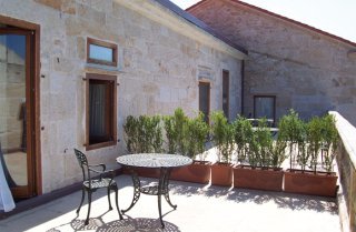 Terrace
 di Pazo de Lestrove (Pousadas de Compostela)