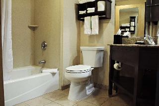 1 King/ 2 Queen 2 Bedroom Suite Nonsmoking. 1 bath. No living room. sleeps 6