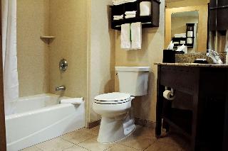 1 King/ 2 Queen 2 Bedroom Suite Nonsmoking. 1 bath. No living room. sleeps 6