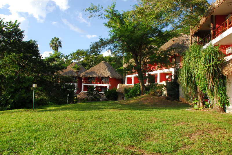 Foto del Hotel Camino Real Tikal del viaje aventura maya naturaleza