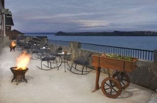 Terrace
 di Hotel CabaÃ±a del Lago