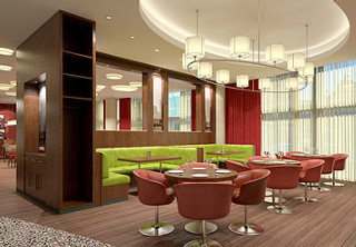 Bar
 di Courtyard Moscow Paveletskaya