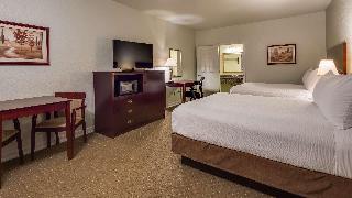 2 Queen Beds  Non-Smoking Flat Screen Television Microwave And Refrigerator High Speed Internet Acce
