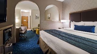 SUITE-1 KING BED,NSMK,MINI STE,SOFABED,MICFRG,COFMKR,HAIR,FULL BREAKFAST