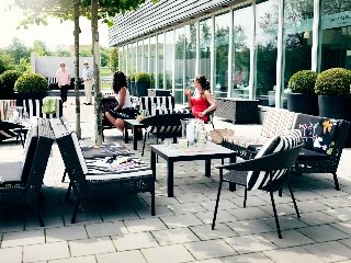 Terrace
 di West Cord Hotel Delft
