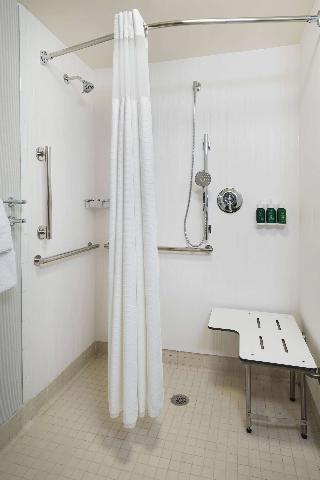 Deluxe - Two Queens - Mobility/Hearing Accessible - Roll-In Shower