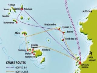 General view
 di Matamanoa Island