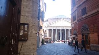 Al Pantheon con Thomas Mann, Rome