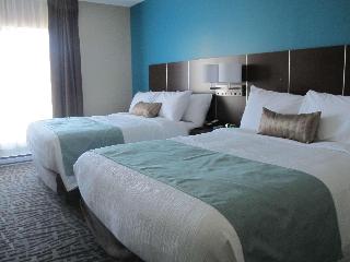 2 Queen Beds, Non-Smoking, Pillow Top Mattress, Flat Screen Television, Refrigerator, Wi-Fi
