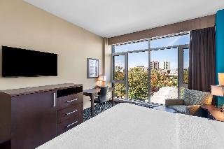 1 King Bed, Non-Smoking, Pillow Top Mattress, Flat Screen Television, Refrigerator, Wi-Fi