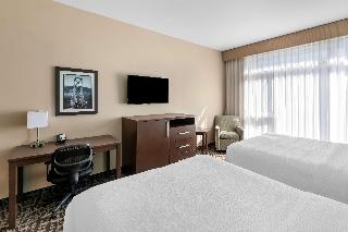 2 Queen Beds, Non-Smoking, Pillow Top Mattress, Flat Screen Television, Refrigerator, Wi-Fi
