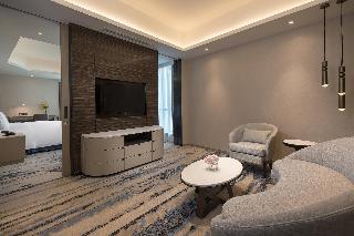 1 King Bed 1 Bedroom Suite Living Area