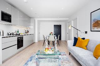 Eclectic Elephant & Castle Serviced Apartments, Londyn