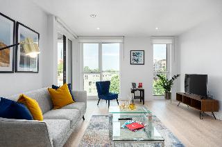 Eclectic Elephant & Castle Serviced Apartments, Londyn