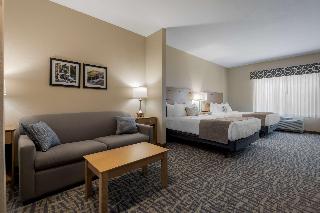Suite-2 Queen Beds Non-Smoking Sofabed Microwave And Refrigerator Full Breakfast