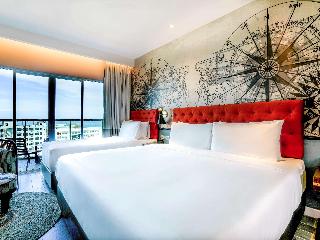 Deluxe Room with 1 double bed and 1 single bed