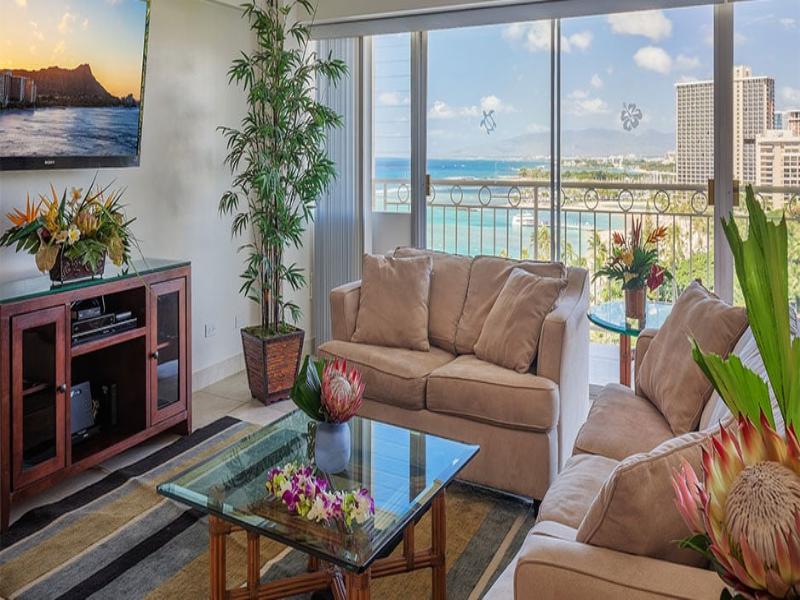 Castle Waikiki Shore Beachfront image