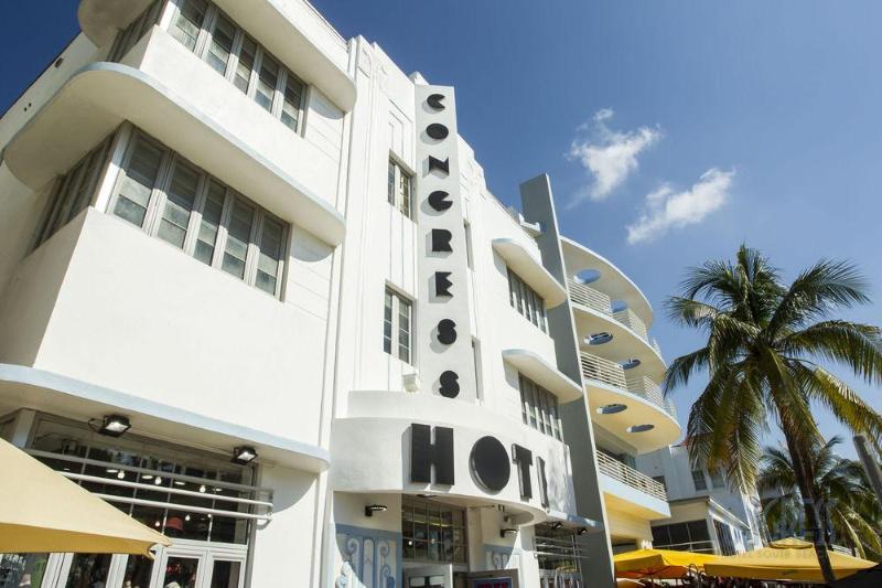 The Congress Hotel on Ocean Drive