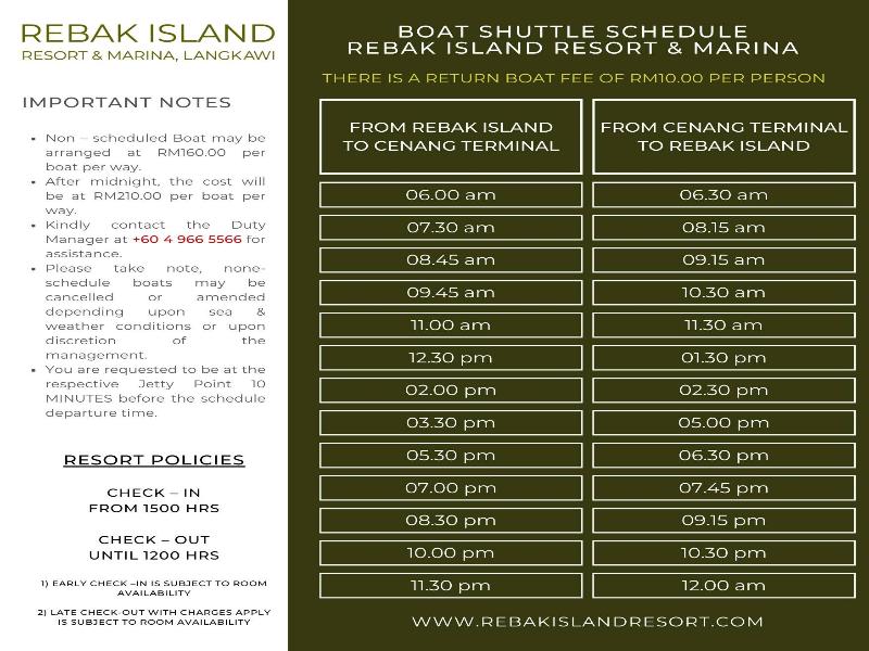 Rebak Island Resort & Marina Langkawi
