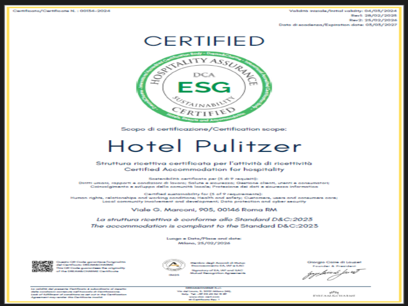 Pulitzer Roma image
