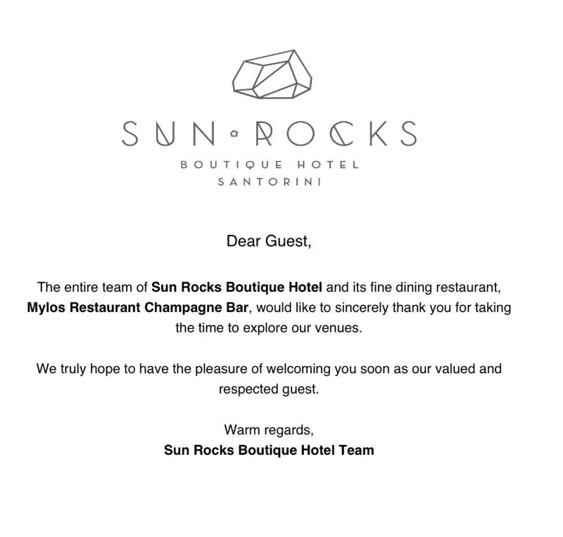 Sun Rocks Boutique Hotel | Caldera View Suites  image