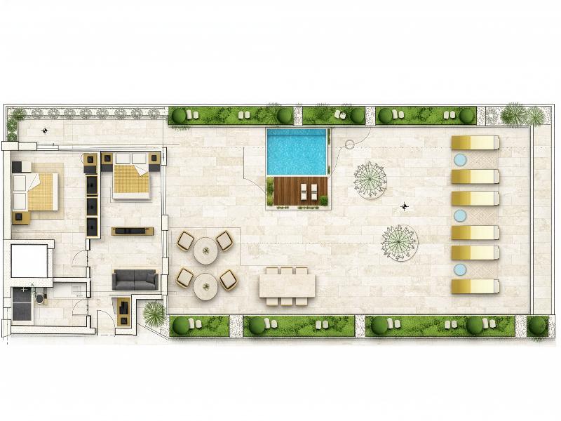 Two Bedroom Presidential Suite Sea View