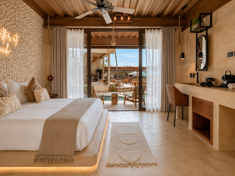 Awa Suite King Bed Pool View