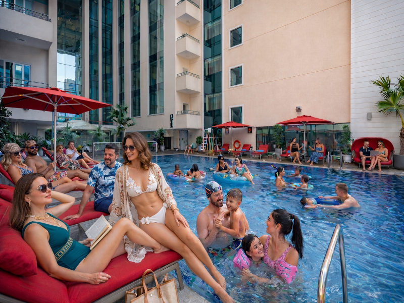 Khalidia Palace Hotel Dubai — view