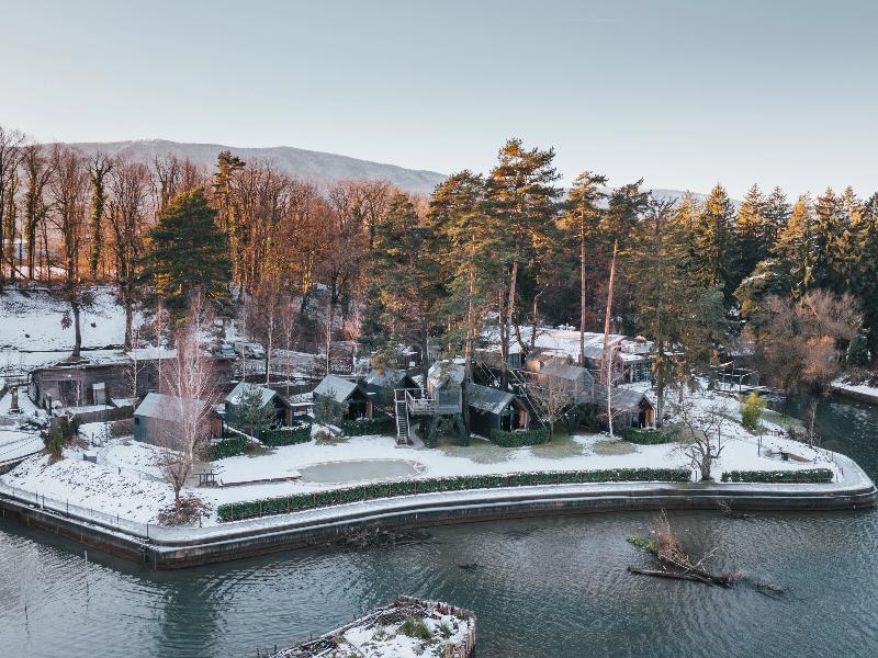 Chocolate Village By The River image