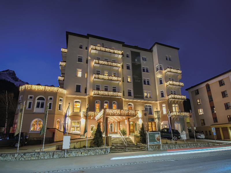 Hotel Fluela Davos — exterior view