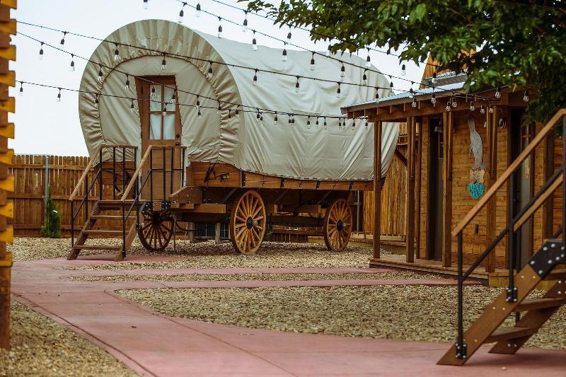 The Big Texan Cabins Wagons