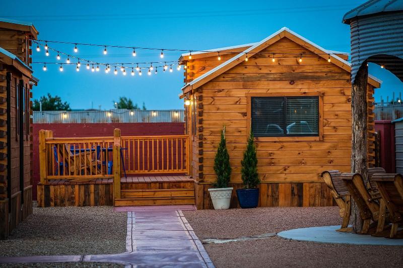 The Big Texan Cabins Wagons