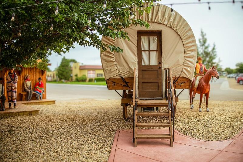 The Big Texan Cabins Wagons