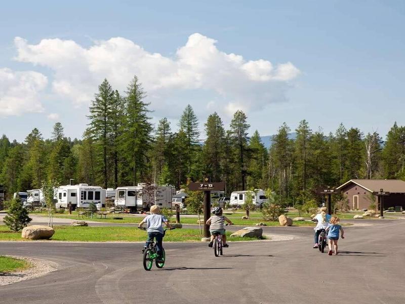West Glacier Cabin Village image