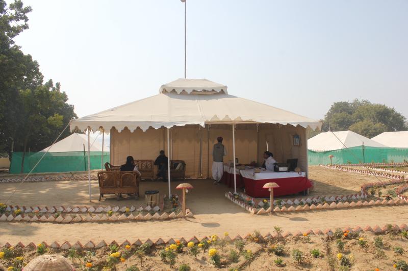Kumbh Camp Om image