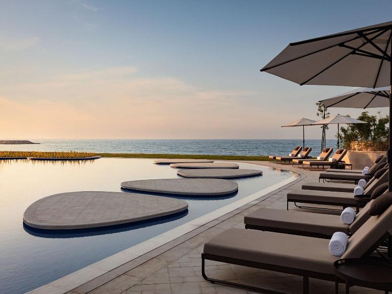 The St. Regis Al Mouj Muscat Resort — exterior view
