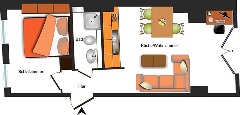 Hotel Blaue Blume image
