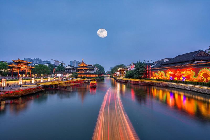 Nanjing Confucius Temple Huajianfu · Laiyan — general view