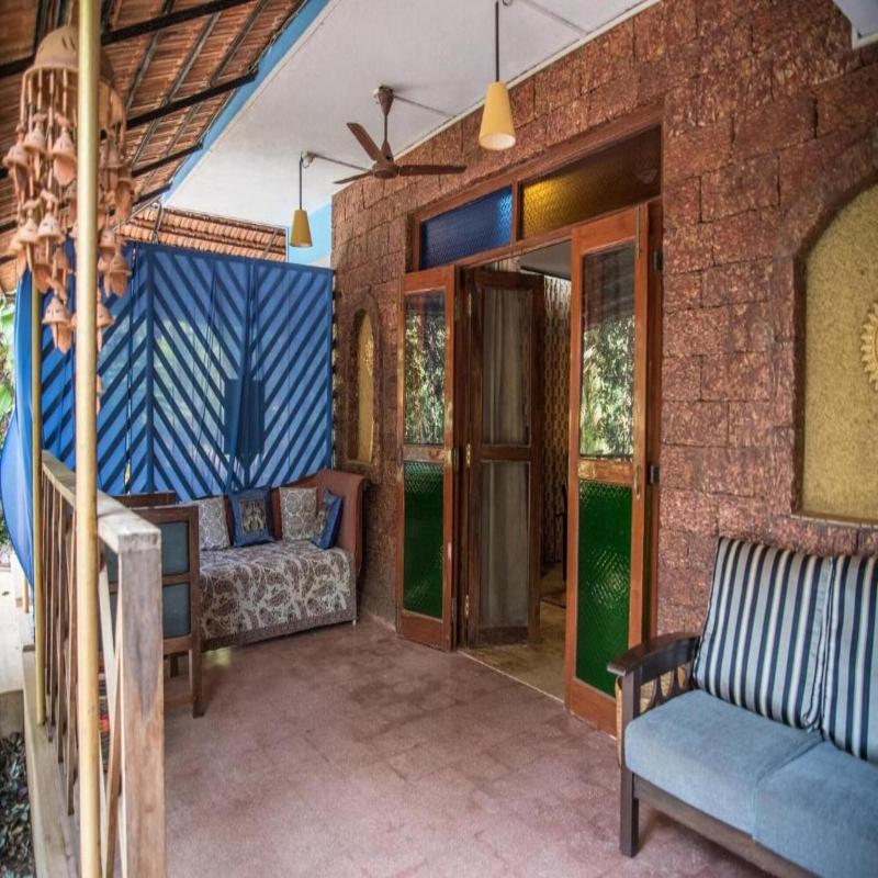 Papa Jolly Eco Resort Near Morjim Beach image
