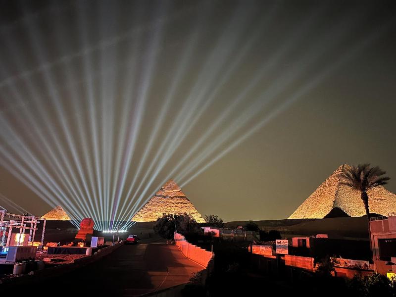 The Gate Hotel Front Pyramids Sphinx View
