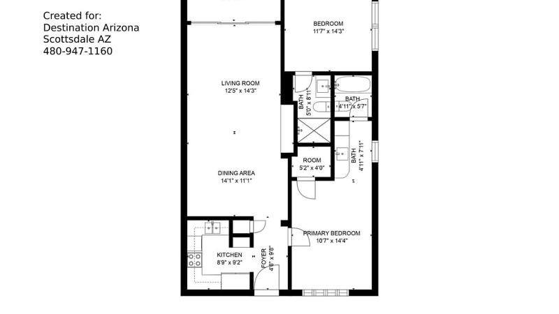 Cozy 2 Bdrm Condo In Heart Of Old Town Scottsdale image