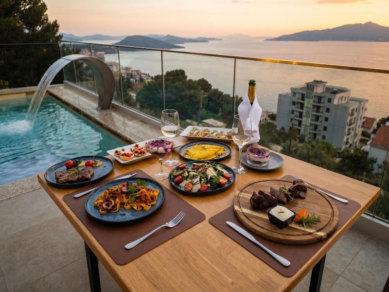 Sunset Shoreline Saranda Hotel image