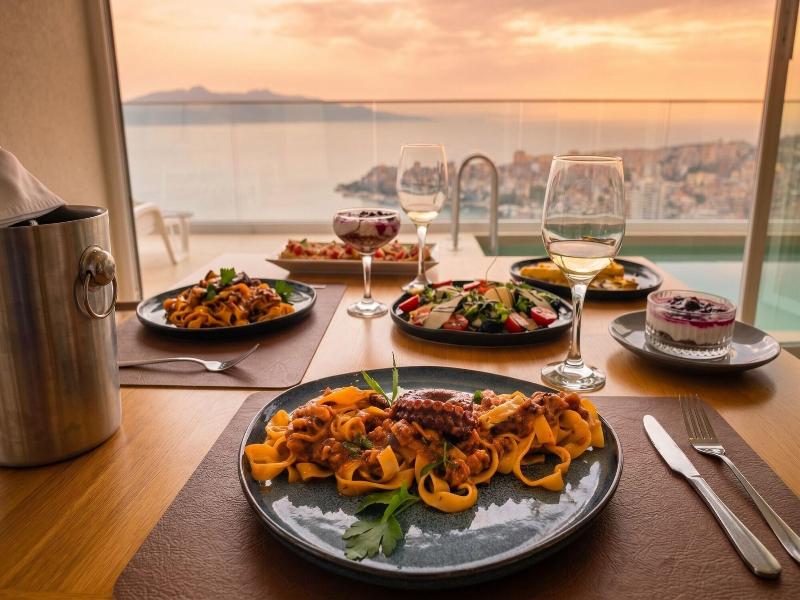 Sunset Shoreline Saranda Hotel image