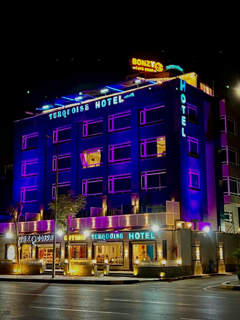 Turquoise Pyramids & Grand Egyptian Museum View